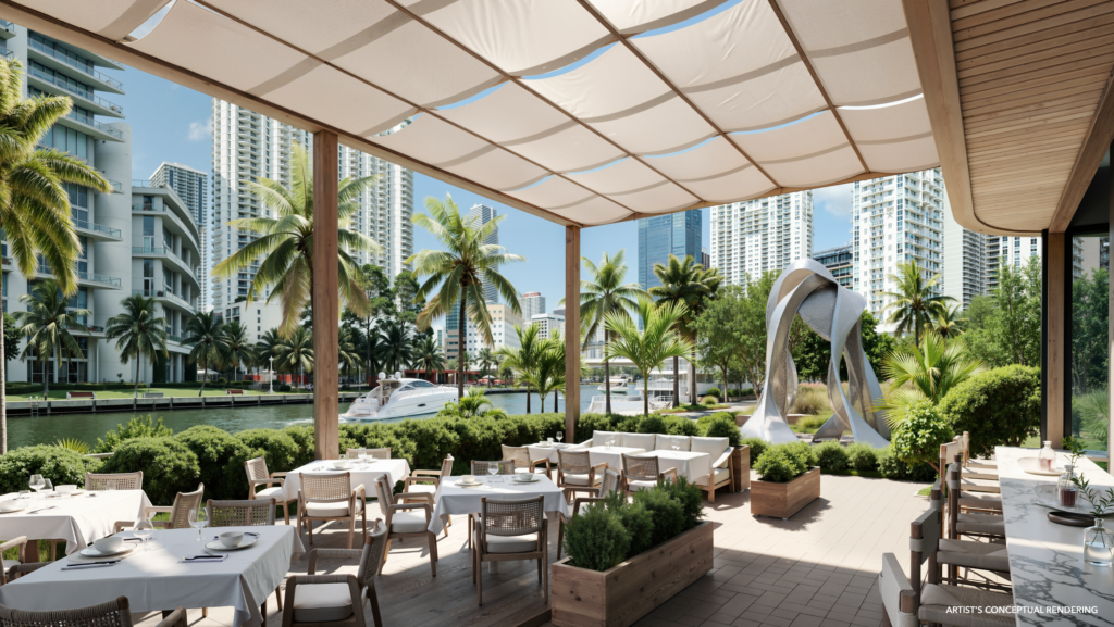 avra dining outdoor